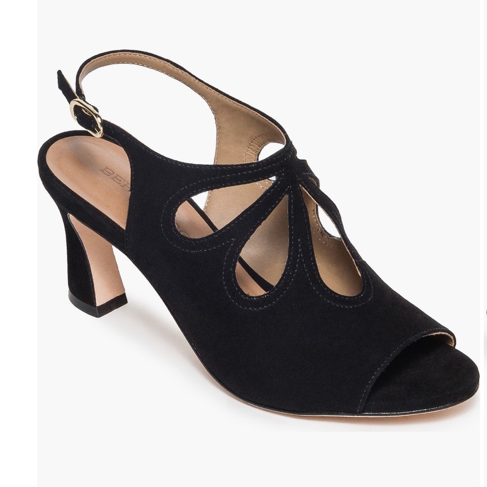 Bernardo Nili Slingback Suede Sandal size 7.5 NEW